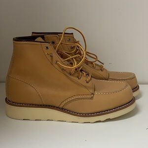 RED WING 6 INCH MOC IN BEIGE 3374